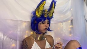 Ankha’s Stinky Halloween Ride Ruins Her Cosplay