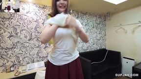Hot Asian Shemale Seduces with Passionate Creampie