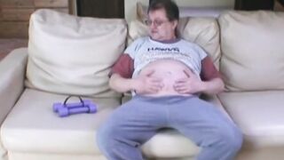 Penis blowing teenagers boned by kinky older grandpa