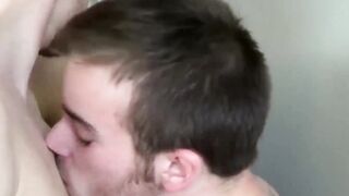 Double Trouble petite FTM sweetheart gets devoured by two steamy hunks