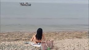 Fishermen Flash MILF: Daring Public Pussy Voyeurism