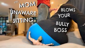 Giantess step-Mom Gives Your Bully Boss A Blowjob