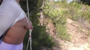 Emily Addams & Zoey Ziptie - Hiking in Bondage through the spanish Woods - Chapter 1 - Part 2 wmv SD