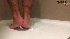 Hope They Tempt You - Do You Like to Pee in the Shower? - Just Asking - Manlyfoot -