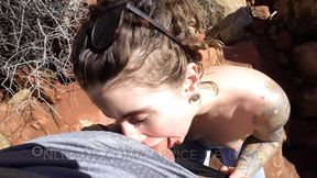 Outdoor BlowJob - Hippy Girls Love Sucking Dick