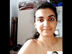 Horny indian housewife ishi nude strip show on webcam mms video