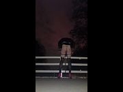 Sissy night at the park