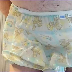 Gummibub Playing in Diaper Pants