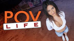 Reyna gets her creamy white thighs pounded raw by Ike Diezel
