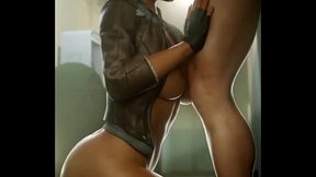 Petite Breast Alyx Deepthroats A Nice Hard Cock In Half-Life 2