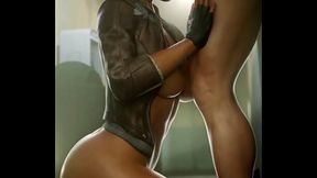 Petite Breast Alyx Deepthroats A Nice Hard Cock In Half-Life 2