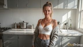 the horny old bitch secretly secluded herself with me, obediently putting her flabby ass under my fast and powerful thrusts [ai]