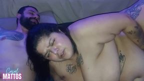 a bbw gostosa gozou gostoso no meu pau squirt