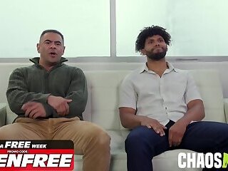 Hunks Strangers Smash In Sperm Bank Waiting Room