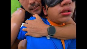 We met on social media and she swallowed my whole cock