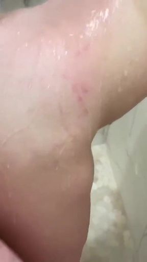 Rough Shower Sex Facial and Anal Creampie