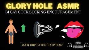 Gloryhole ASMR Cock Sucking Encouragement with Countess Wednesday - Encouraged Bi, Encouraged Gay, Erotic Audio MP3 AUDIO ONLY