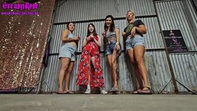 Finding and Tormenting Tinies with Goddess Cleo, Lola Winter, & RozezToez