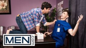 Kaleb Stryker Visits Nurse Michael Jackman And Gets Tender Care With Rough Rewards