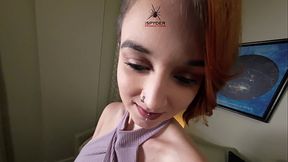 Kat tries on and models a few new outfits