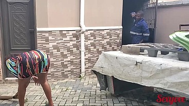 Electrician and cleaner