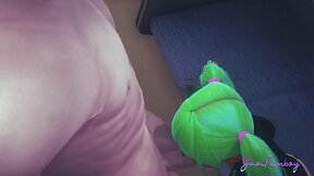 Femboy ashs surprising train encounter: a yaoi tale