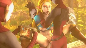 Zelda Succumbs to Secret Desires with Yiga Clan Warrior in Steamy Tryst