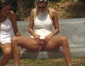 Piss Top Girls in Mallorca - Liters of Hot Pee From Top Models