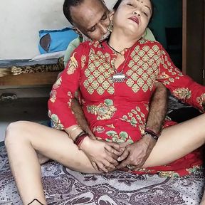 Hot bhabhi fucking sucking her step uncle hot nipple boobs tiny pussy Hard core sex