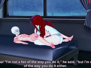Fucking Eris while Roxy watches - Mushoku Tensei NTR 4 - Free POV - Full movie on Sheer & PTRN: Fantasyking3