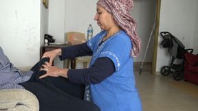 Arab Muslim Kurdish Turkish with Black Immigrant in Germany