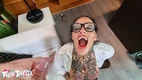 total anal destruction goes wet for big butt busty inked subslut ashley cumstar ultra rough domination