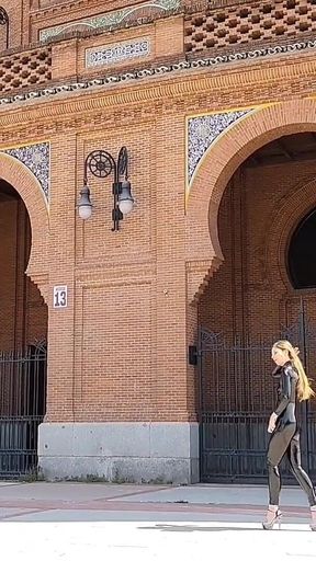 Alice Maze MILF Public Leather Shiny Fetish CEI Pussy Juicy