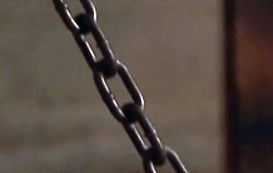 Young delinquent anal fucked in bondage