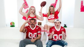 Foursome trailer with appealing Eva Nyx and Charlie Forde from Family Strokes