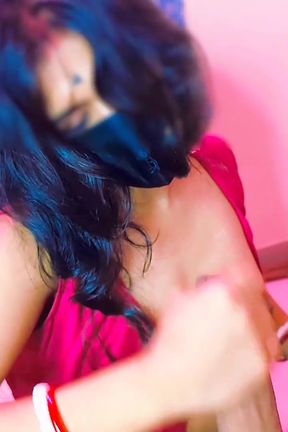 Rina Bhabi Masturbated Her Husband and Gave Pleasure Until Come Out