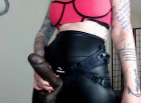 Sissy Strapon Training