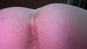 StepBro Spreads Hairy Toyed Asshole Gushing Cum Wrecked