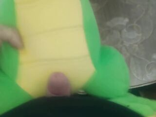 Green dinosaur t-rex