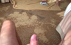 Wife gets dildo in ass then double creampie from husband and friend / Sloppy seconds