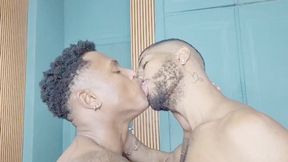 INSANE KISSES FROM TWO EXTREMELY NAUGHTY MEN - BY ANDREW DIOP AND JOEL JHONSON - CLIP 4