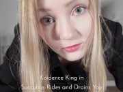 Succubus rides and drains you