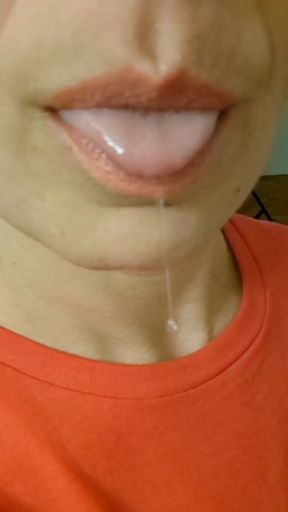 Getting my mouth and tongue ready