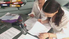 Senior Student Nataly Gold Proposed Her Roommate Henessy to Blow off Some Steam Before Important Examination