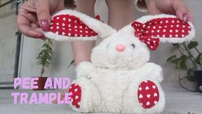 Pee and trample