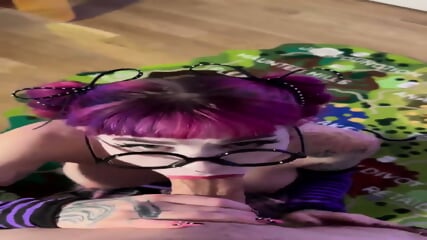 Clown blowjob