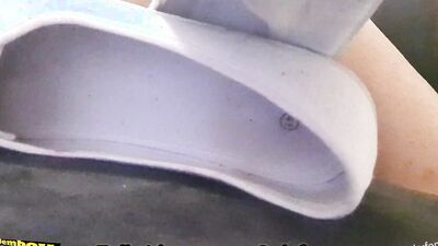Smelly & Dirty my girlfriend shoes wroship and cumshot