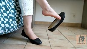 cum on shoes compilation: shoejob, shoe cumshot & shoe fetish #17 - dame olga 4k (733)