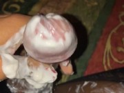 FT with hot stud asked me to drenched myself in lotion