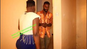 the landlady who cheats on her husband with her housekeeper, the security guard of the residence. surprised by the husband in a very hot torrid fuck, he requests to fuck three in a threesome in front